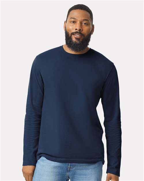 Unisex Softstyle® Long Sleeve T-Shirt Gildan Navy