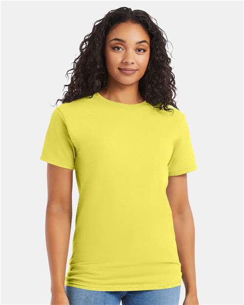 Essential-T T-Shirt Hanes Yellow