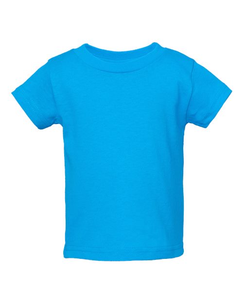 Infant Cotton Jersey Tee Rabbit Skins Turquoise