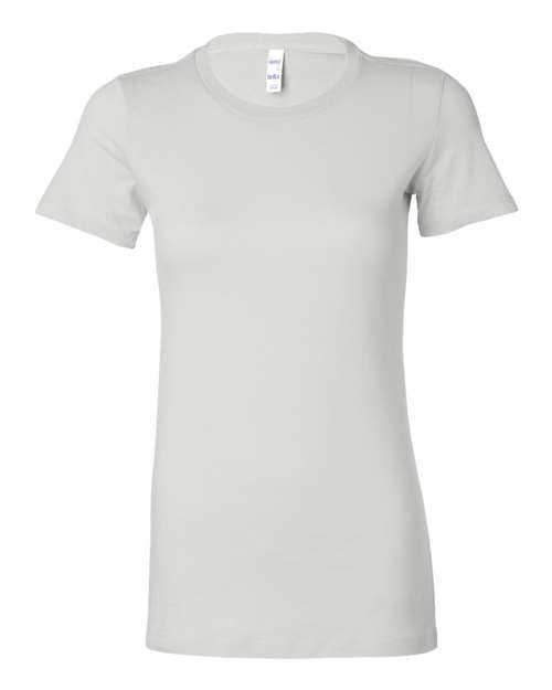 Women's Slim Fit Tee BELLA + CANVAS White
