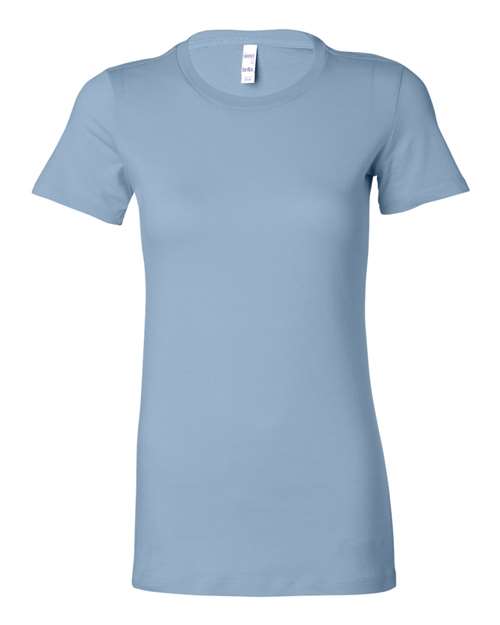 Women's Slim Fit Tee BELLA + CANVAS Baby Blue