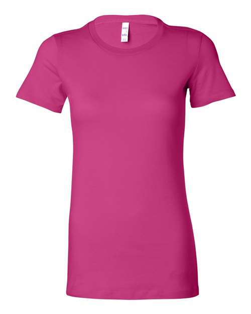 Women's Slim Fit Tee BELLA + CANVAS Berry