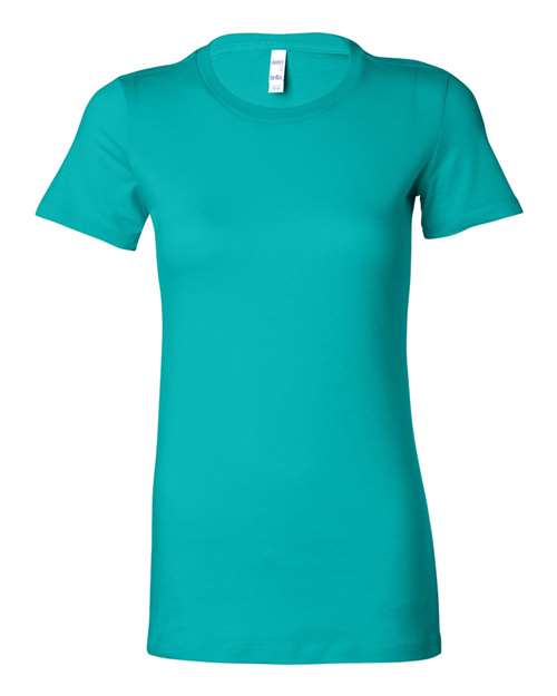 Women's Slim Fit Tee BELLA + CANVAS Teal