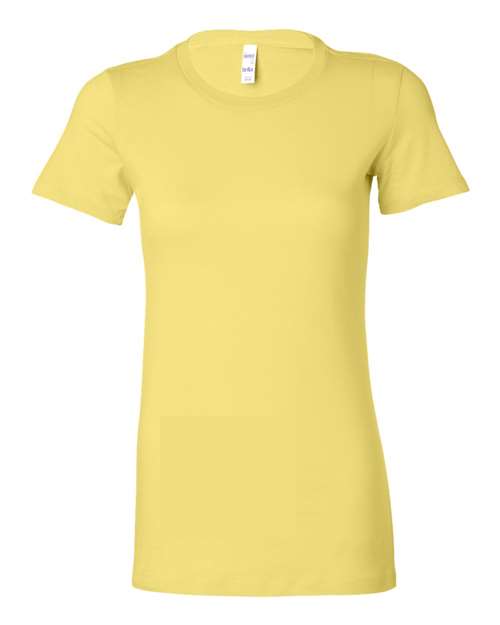 Women's Slim Fit Tee BELLA + CANVAS Yellow