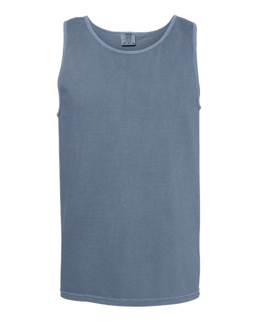 Unisex Garment-Dyed Heavyweight Tank Top Comfort Colors Blue Jean