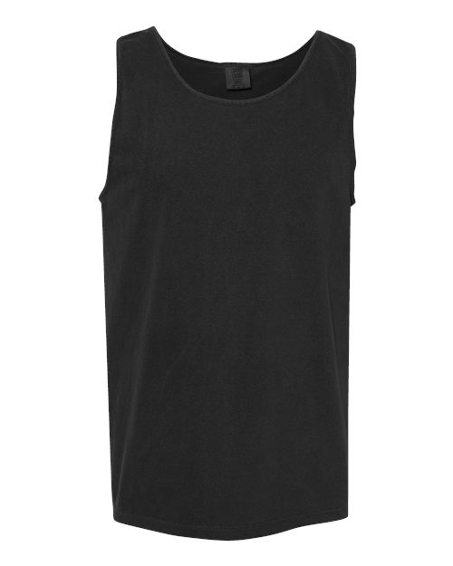 Unisex Garment-Dyed Heavyweight Tank Top Comfort Colors Black