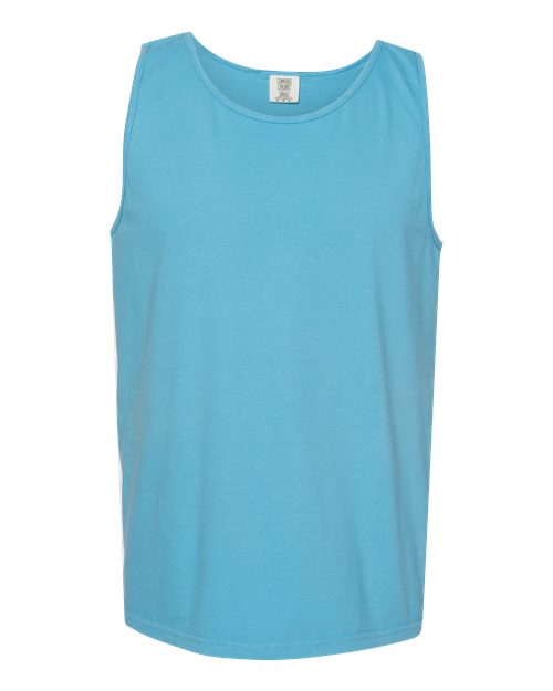 Unisex Garment-Dyed Heavyweight Tank Top Comfort Colors Sapphire