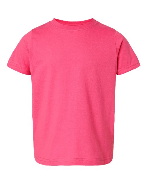 Toddler Fine Jersey Tee Rabbit Skins Hot Pink