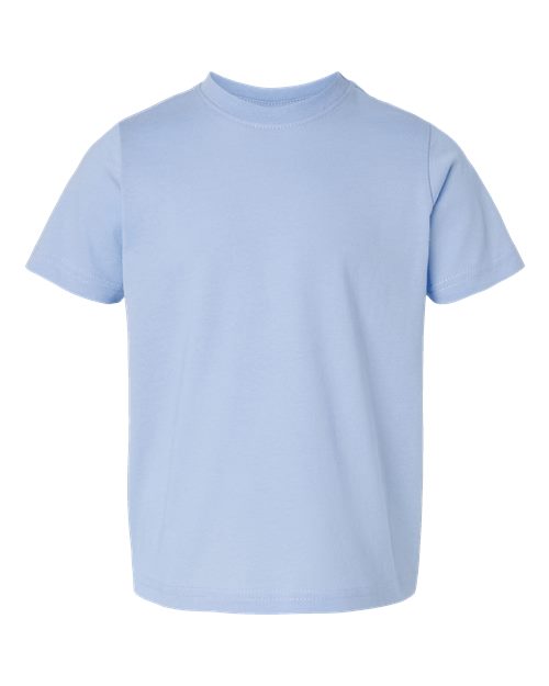 Toddler Fine Jersey Tee Rabbit Skins Light Blue