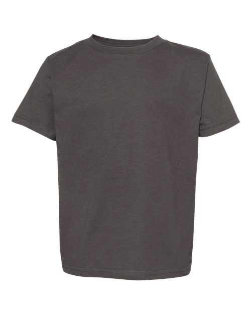 Toddler Fine Jersey Tee Rabbit Skins Charcoal