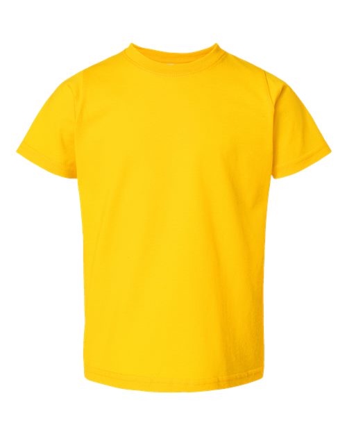 Toddler Fine Jersey Tee Rabbit Skins Yellow