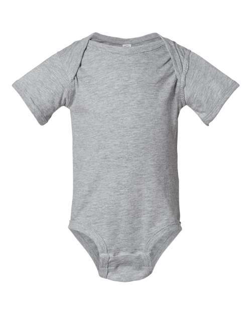 Infant Fine Jersey Bodysuit Rabbit Skins Heather