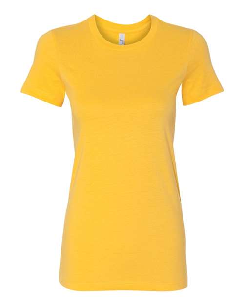 Women's Slim Fit Tee BELLA + CANVAS Gold