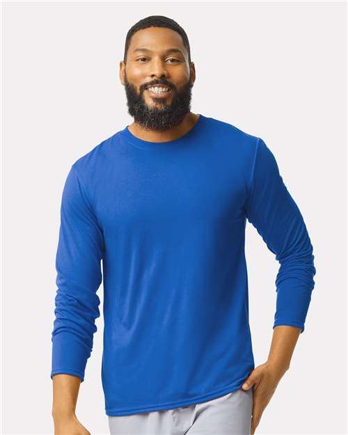Unisex Performance® Long Sleeve T-Shirt Gildan Royal