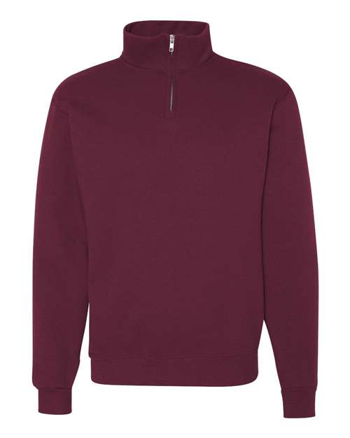 Unisex Nublend® Cadet Collar Quarter-Zip Sweatshirt