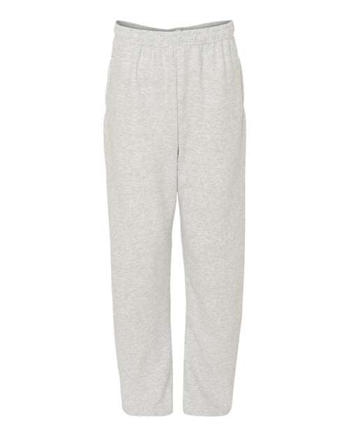 Unisex NuBlend® Open-Bottom Sweatpants with Pockets