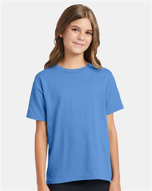 Youth EcoSmart® T-Shirt Hanes Carolina Blue