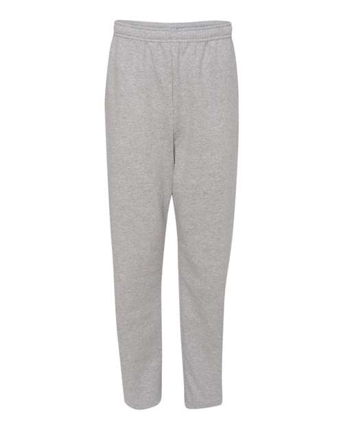 Unisex NuBlend® Open-Bottom Sweatpants with Pockets