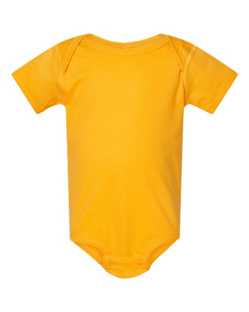 Infant Fine Jersey Bodysuit Rabbit Skins Gold