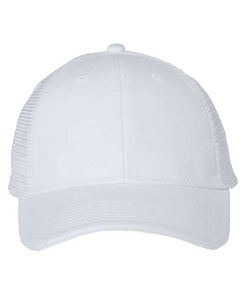 Sandwich Trucker Cap Valucap White White Adjustable