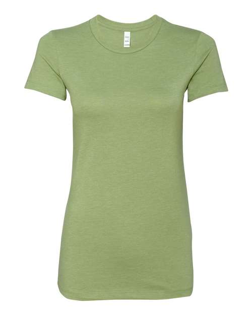 Women's Slim Fit Tee BELLA + CANVAS Heather Green
