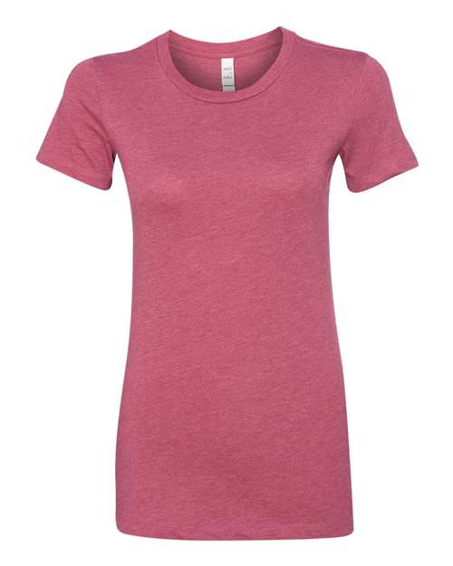 Women's Slim Fit Tee BELLA + CANVAS Heather Raspberry