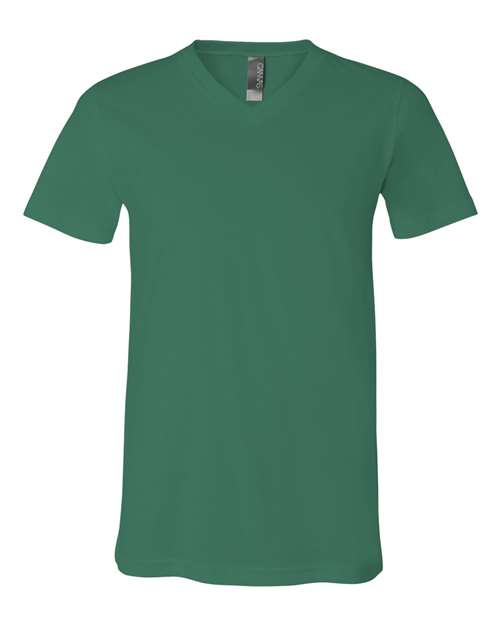 Unisex Jersey V-Neck Tee BELLA + CANVAS Kelly