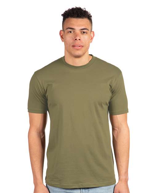 Cotton T-Shirt Next Level Military Green