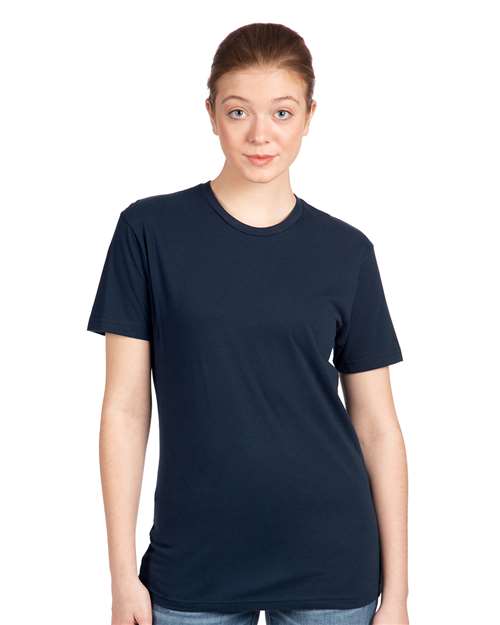 Cotton T-Shirt Next Level Midnight Navy