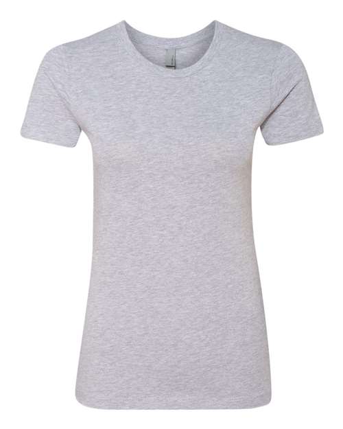 Women’s Cotton T-Shirt Next Level Heather Grey