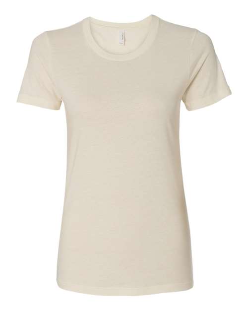 Women’s Cotton T-Shirt Next Level Natural