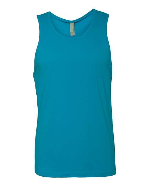 Men's Cotton Muscle Tank Next Level Turquoise