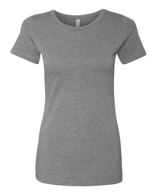 Women’s CVC T-Shirt Next Level Dark Heather Grey