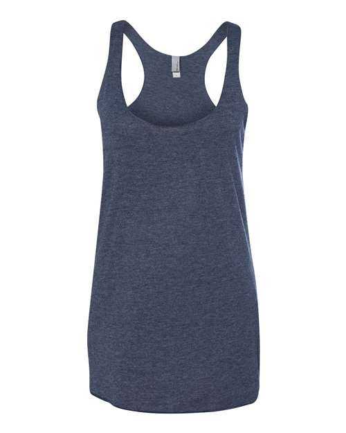 Women’s Triblend Racerback Tank Next Level Vintage Navy