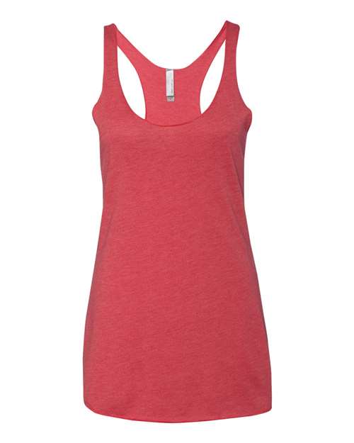 Women’s Triblend Racerback Tank Next Level Vintage Red