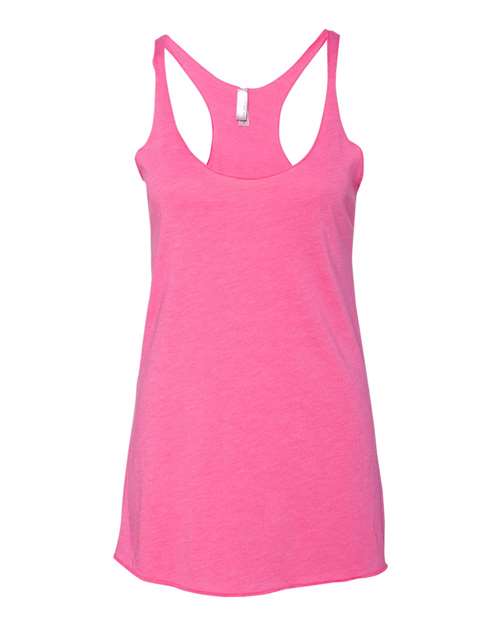 Women’s Triblend Racerback Tank Next Level Vintage Pink