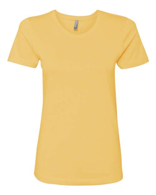 Women’s Cotton T-Shirt Next Level Banana Cream