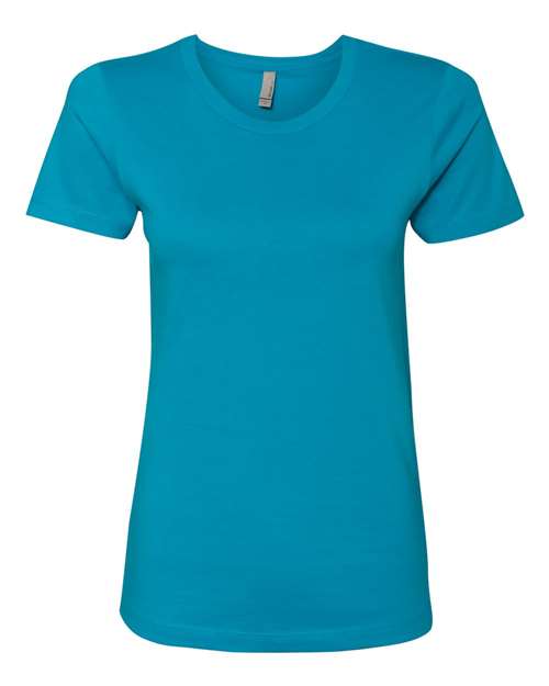 Women’s Cotton T-Shirt Next Level Turquoise