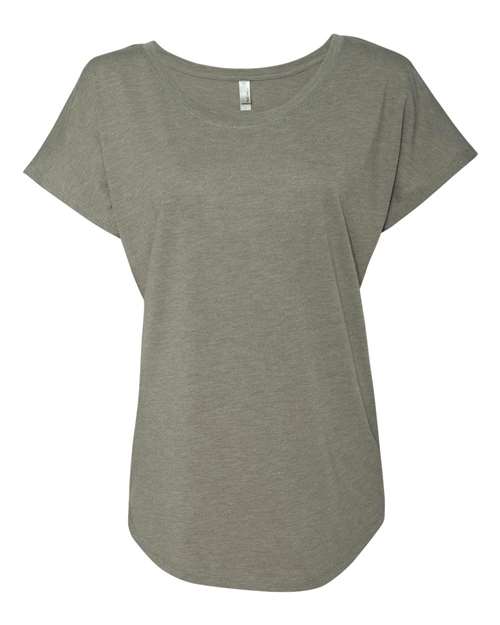 Women’s Triblend Dolman T-Shirt Next Level Venetian Grey