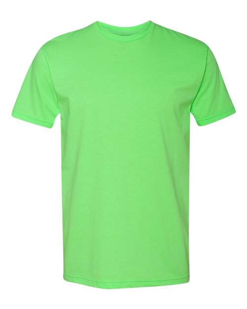 Unisex CVC T-Shirt Next Level Neon Heather Green