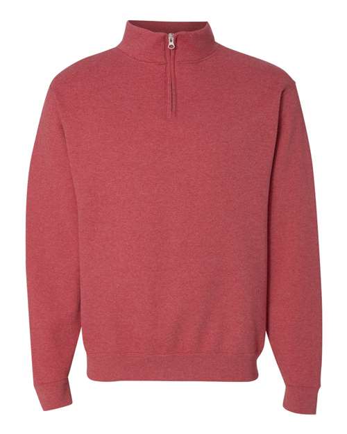Unisex Nublend® Cadet Collar Quarter-Zip Sweatshirt