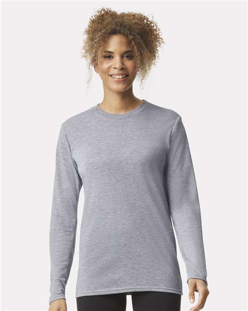 Unisex Performance® Long Sleeve T-Shirt Gildan Sport Grey