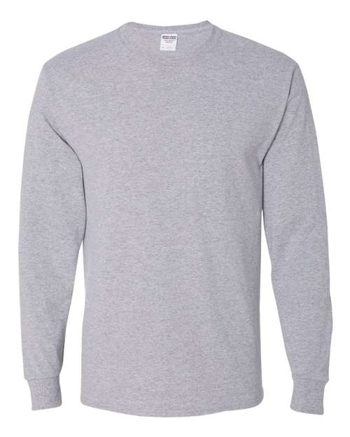 Unisex Dri-Power® Long Sleeve 50/50 T-Shirt JERZEES Athletic Heather