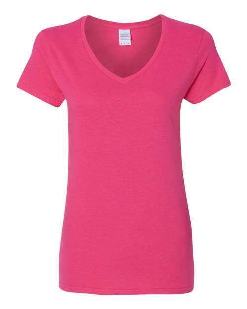 Women's Heavy Cotton™ V-Neck T-Shirt Gildan Heliconia