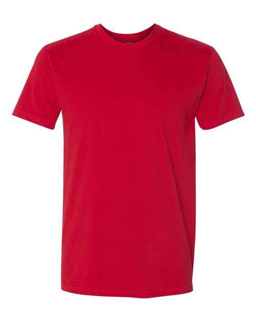 Sueded T-Shirt Next Level Red
