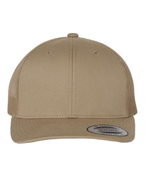 Retro Trucker Cap YP Classics Khaki Adjustable