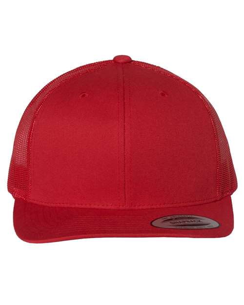 Retro Trucker Cap YP Classics Red Adjustable