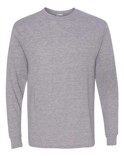 Unisex Dri-Power® Performance Long Sleeve T-Shirt JERZEES Athletic Heather