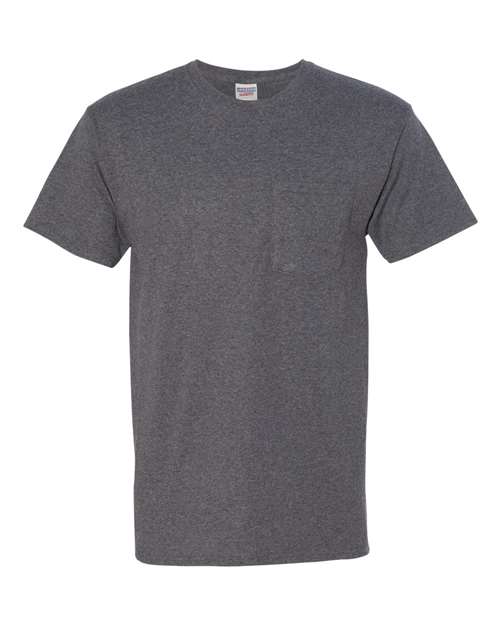 Unisex Dri-Power® 50/50 Pocket T-Shirt