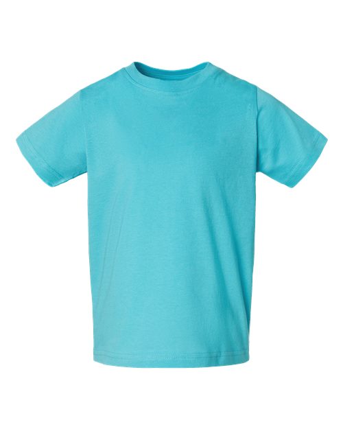 Toddler Fine Jersey Tee Rabbit Skins Caribbean